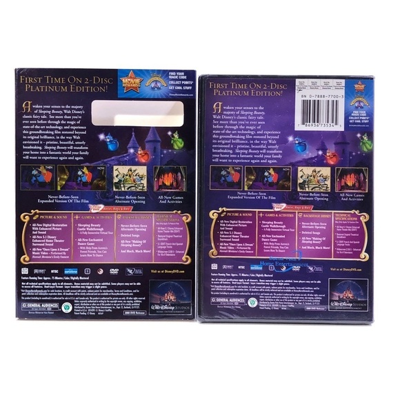Walt Disney Sleeping Beauty Platinum Edition Collector’s DVD - Picture 3 of 4